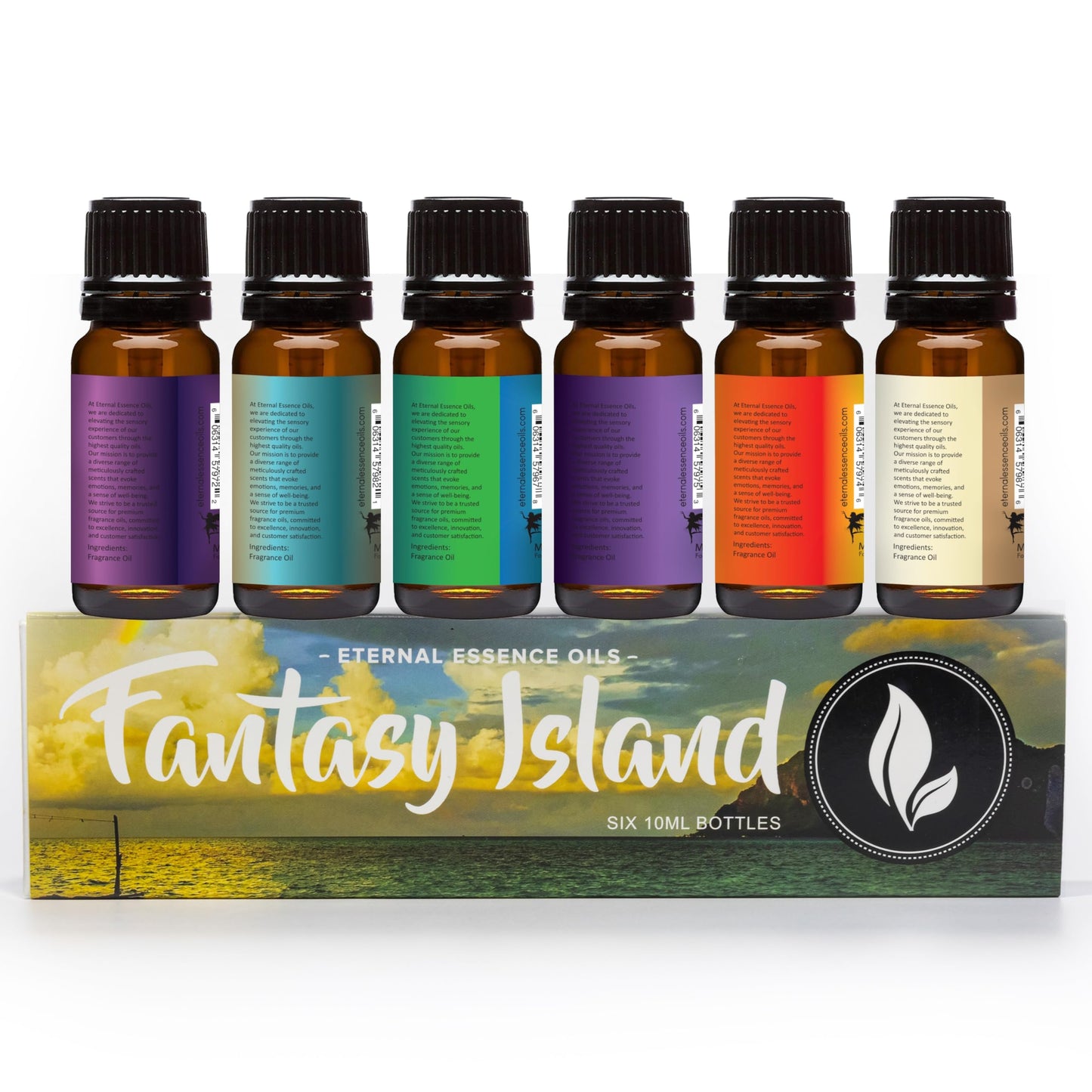 Fantasy Island 6-Pack Fragrance Oils (10ml) – Eternal Essence Oils