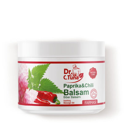 FARMASi Paprika & Chili Balsam – Soothing Massage Gel, 16.9 fl oz