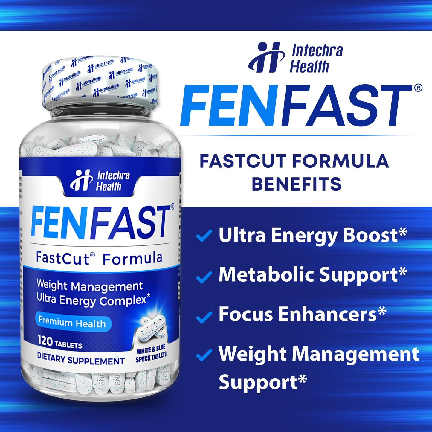 FASTCUT Diet Pills for Weight Management – Energy Boost & Metabolism Support