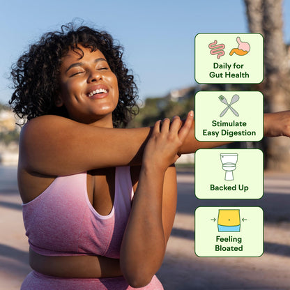 Feel Goods Gut Guardian: Organic Fiber, Probiotic & Prebiotic Powder – Lemon Ginger, Sugar Free, 30 Servings