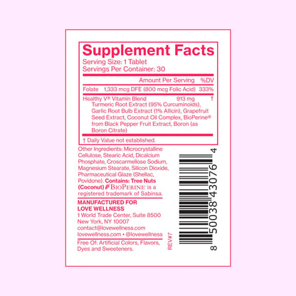 Love Wellness Good Girl Probiotics & Healthy V Vitamin | Women's Wellness Duo