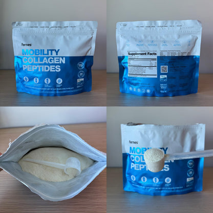 Fernes Mobility Collagen Peptides Powder – Glucosamine, Chondroitin, Hyaluronic Acid & Liposomal Vitamin C