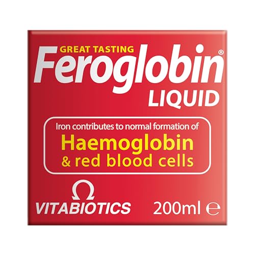 Feroglobin Gentle Iron & Nutrient Liquid | Reduce Tiredness and Fatigue | Natural Iron Source