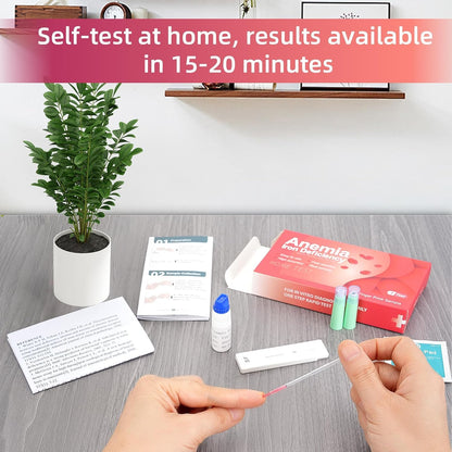 Iron Deficiency Test Kit for Children and Adults | Rapid Home Test