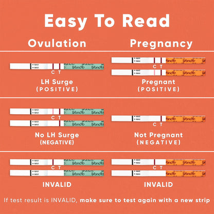Pregnancy & Ovulation Test Strips Kit | Fertility Tracking & Family Planning