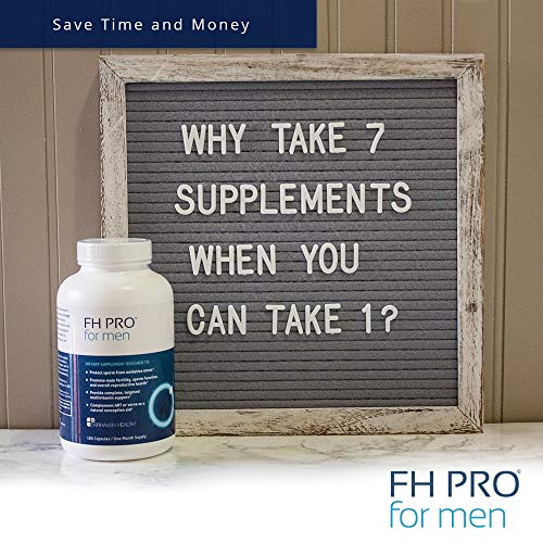 Fairhaven Health FH Pro for Men – Clinically Studied Prenatal Fertility Support for Him | 180 Capsules