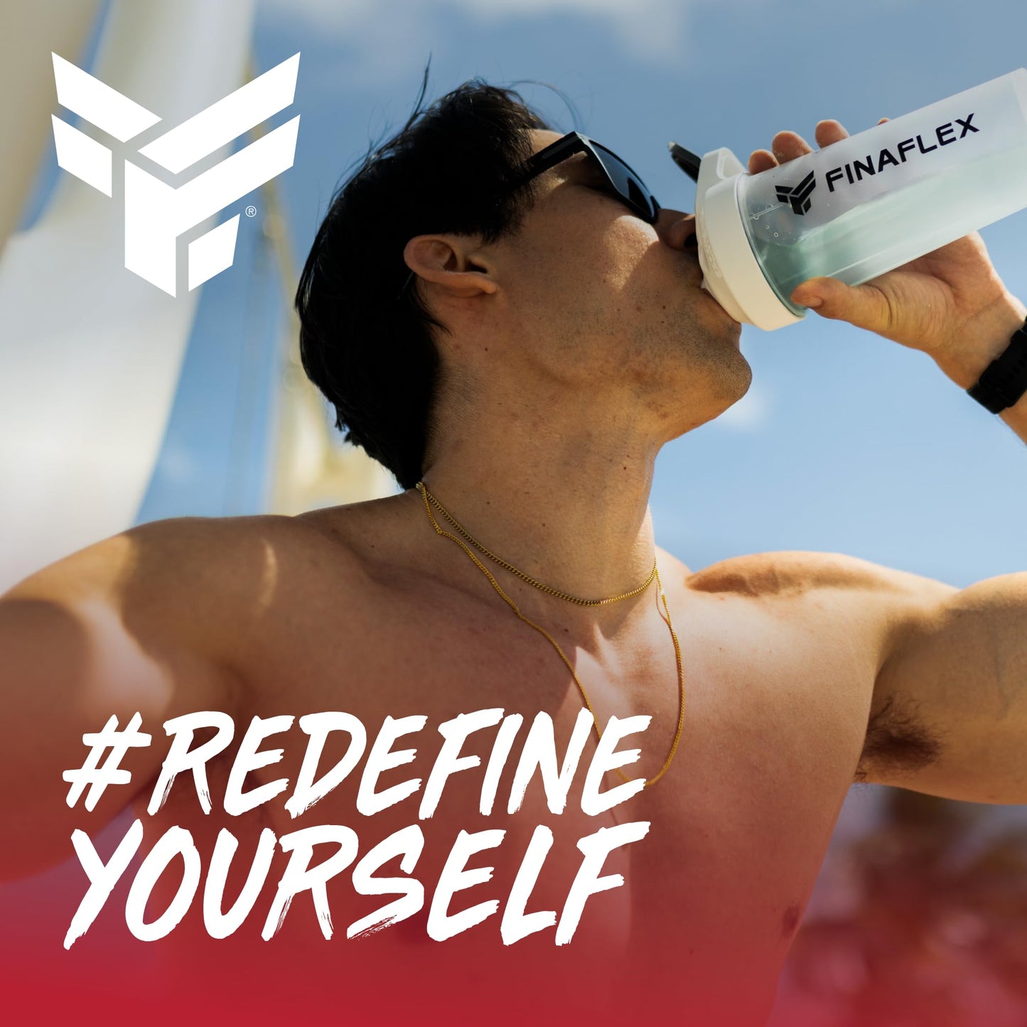 FINAFLEX Pure Creatine + CALYPSO Strawberry Lemonade 7.5 oz | 5g Creatine Monohydrate | 30 Servings