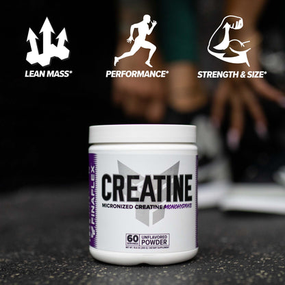 FINAFLEX Pure Creatine Unflavored - 500g | 100 Servings | NSF Certified Monohydrate