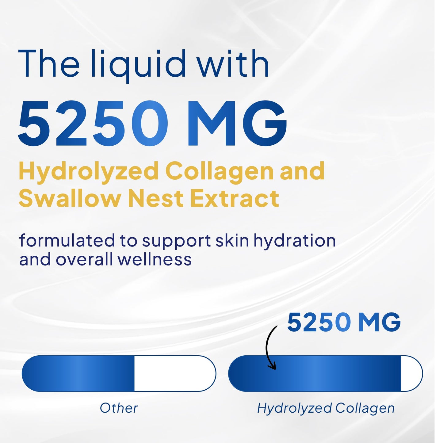 FINE JAPAN Liquid Collagen with Swallow’s Nest & Hyaluronic Acid – 17 fl oz