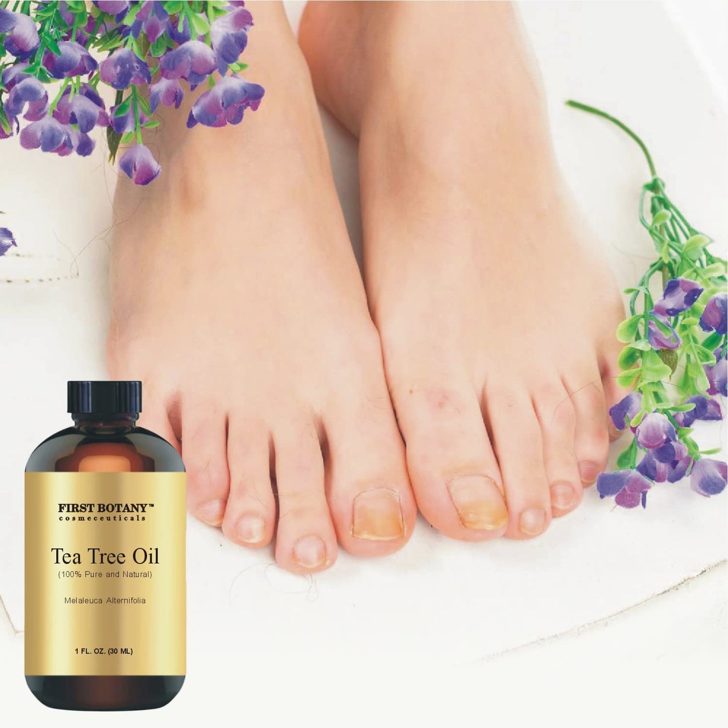 First Botany 100% Pure Australian Tea Tree Essential Oil - High Terpinen-4-ol, 1 fl oz