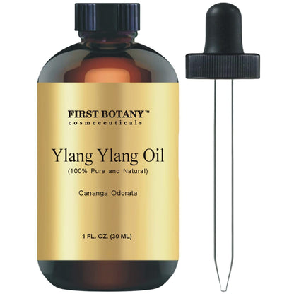 First Botany Ylang Ylang Essential Oil – 100% Pure, 1 fl oz | Aromatherapy, Massage & Household Use