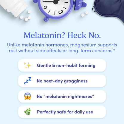 First Day Women’s Nighttime Reset Calming Magnesium Gummies – Sleep Support, Calm Mood & Energy – No Melatonin – 30-Day Supply