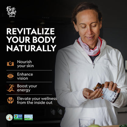 First Light Grass-Fed Beef Liver Capsules | Freeze-Dried Wagyu Liver, 180 Capsules
