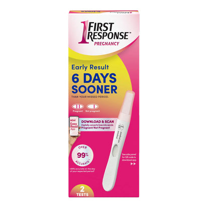 First Response Early Result Pregnancy Test – Pack of 2 (6 Days Early)