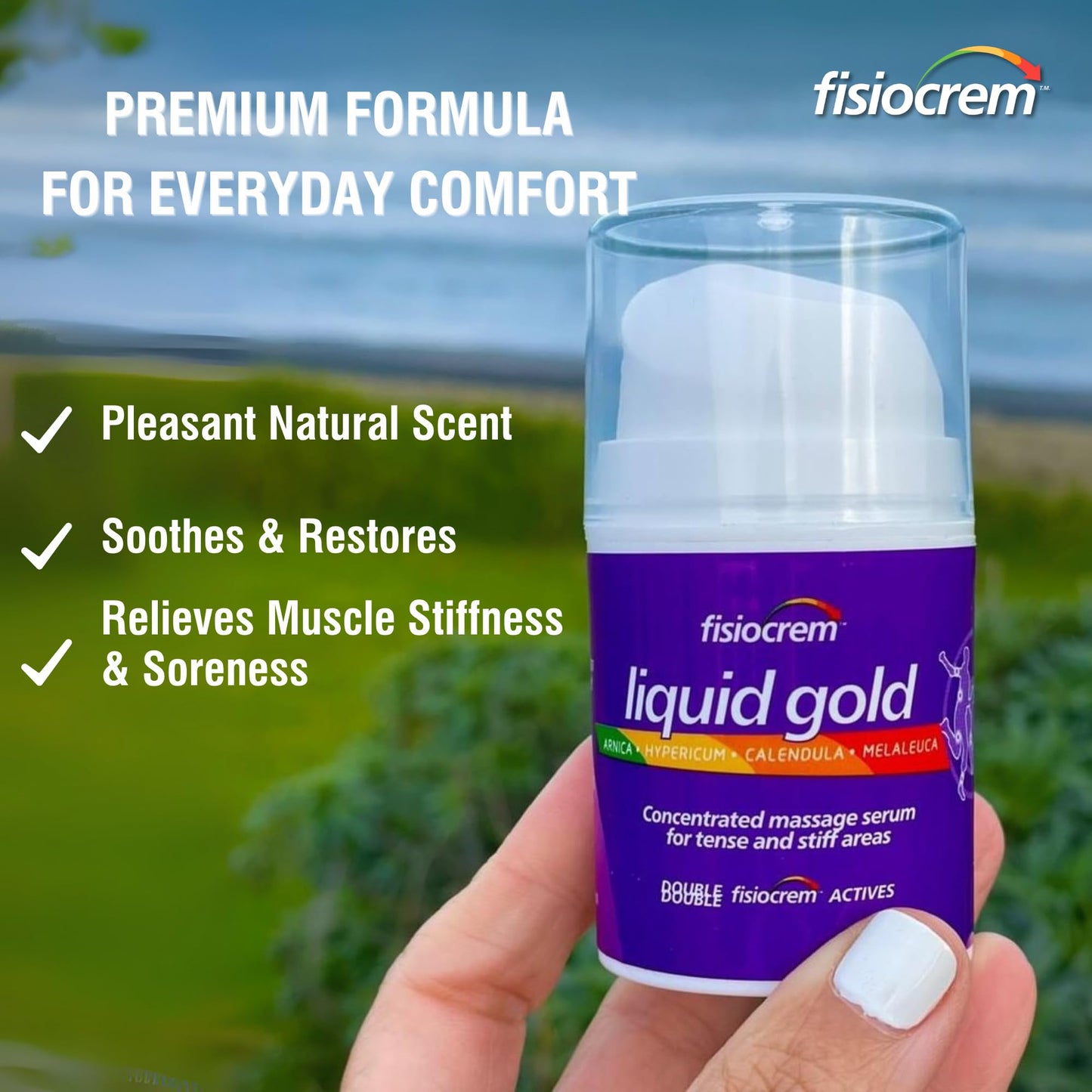Fisiocrem Liquid Gold – Concentrated Massage Serum (50 ml)