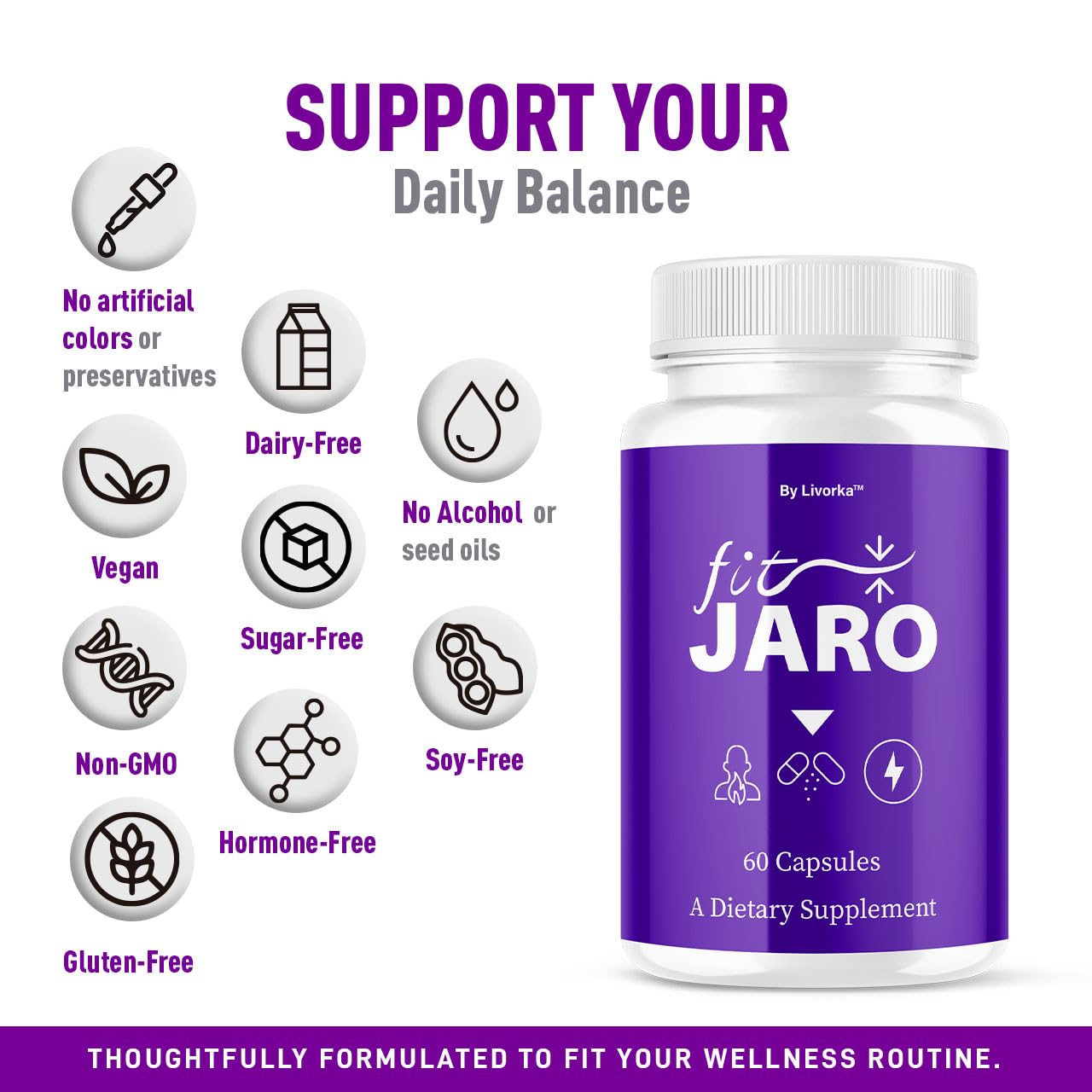 (2 Pack) FitJaro Advanced Formula – Maximum Strength Capsules & Pills, Premium All-Natural, 120 Capsules