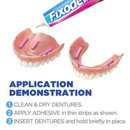 Fixodent Complete Original Denture Adhesive Cream - 2.4 oz Pack of 2
