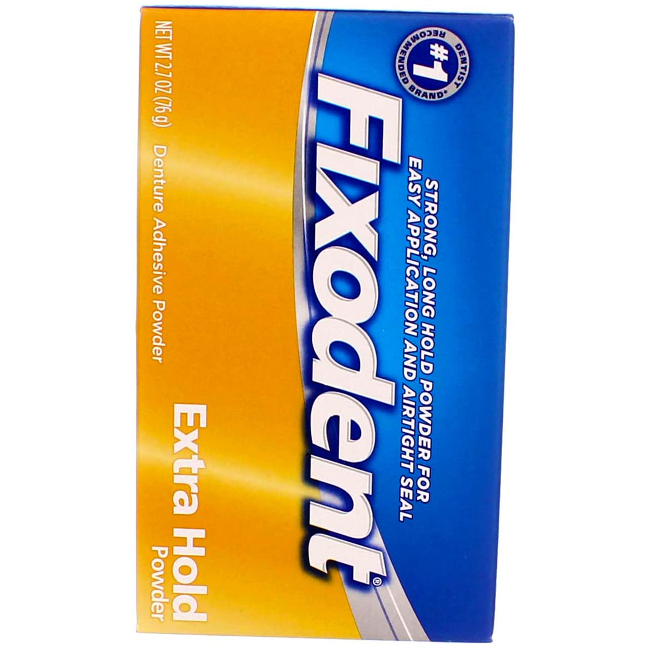 Fixodent Denture Adhesive Powder Extra Hold 2.70 oz – Pack of 3