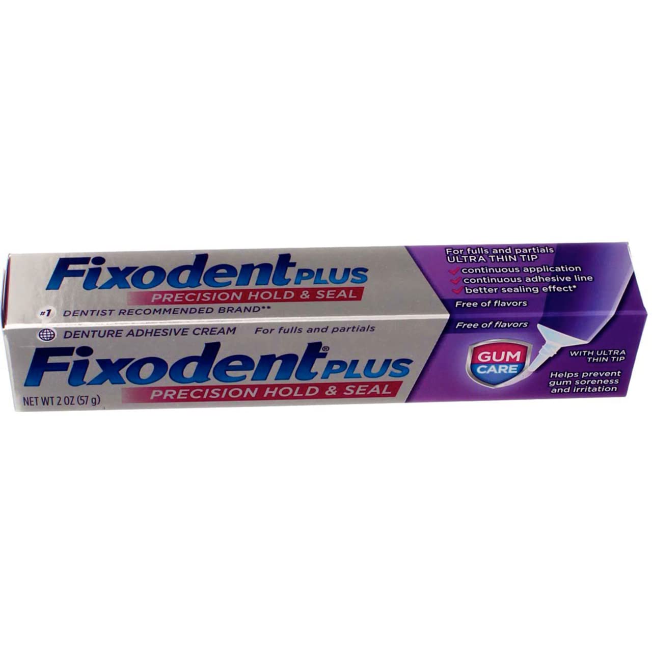 Fixodent Plus Denture Adhesive Cream 2 oz by Fixodent | Gum Care