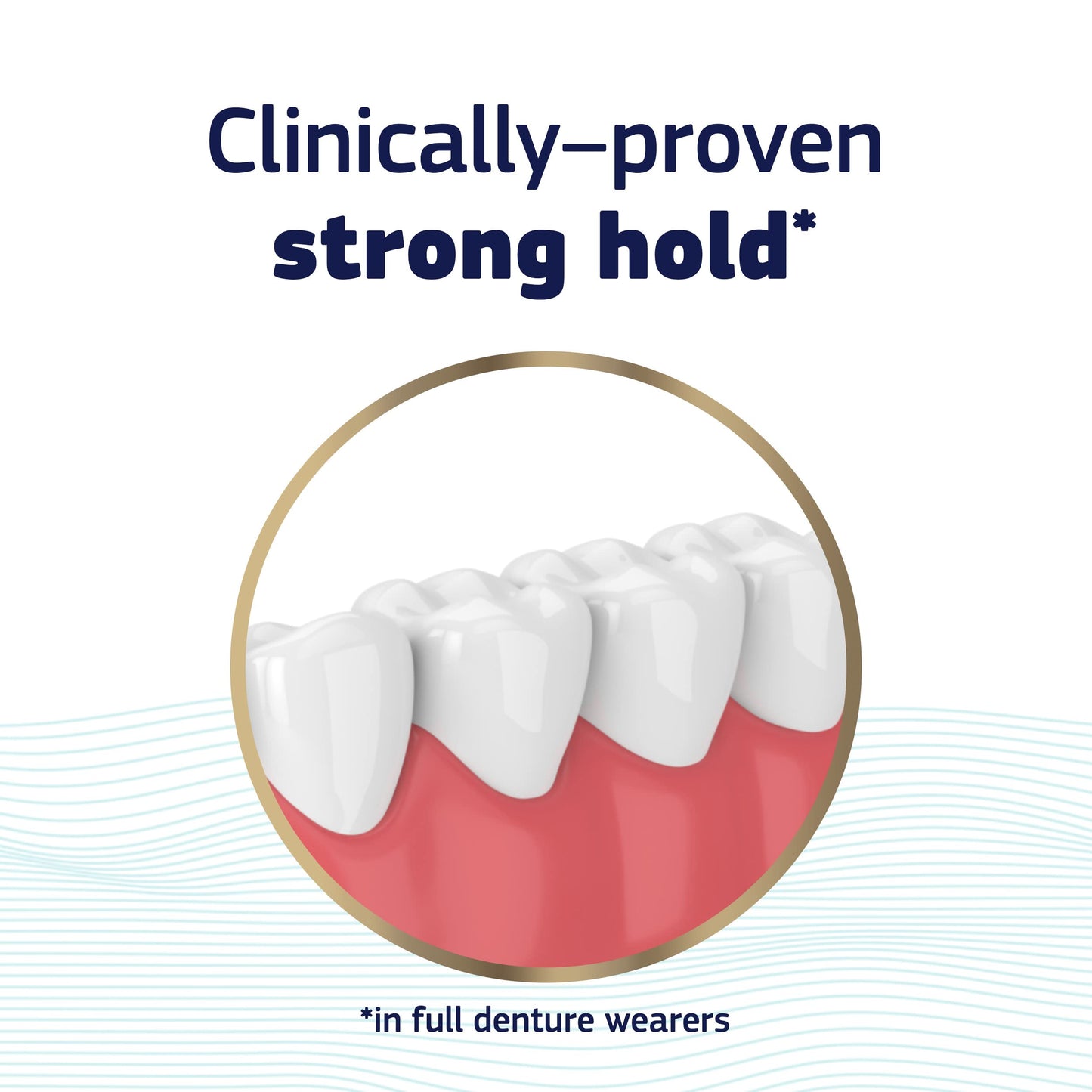 Fixodent Pure Strength Denture Adhesive 2.4oz (Pack of 4) - ADA Accepted