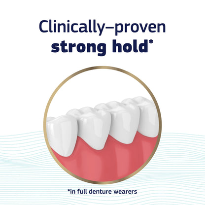 Fixodent Pure Strength Denture Adhesive 2.4oz (Pack of 4) - ADA Accepted
