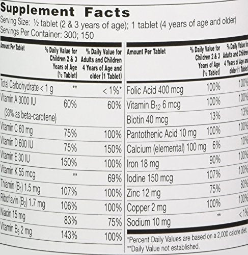 Flintstones Chewable Kids Multivitamins – 300ct Pack of 2 (Iron, Calcium, Vitamins C & D)