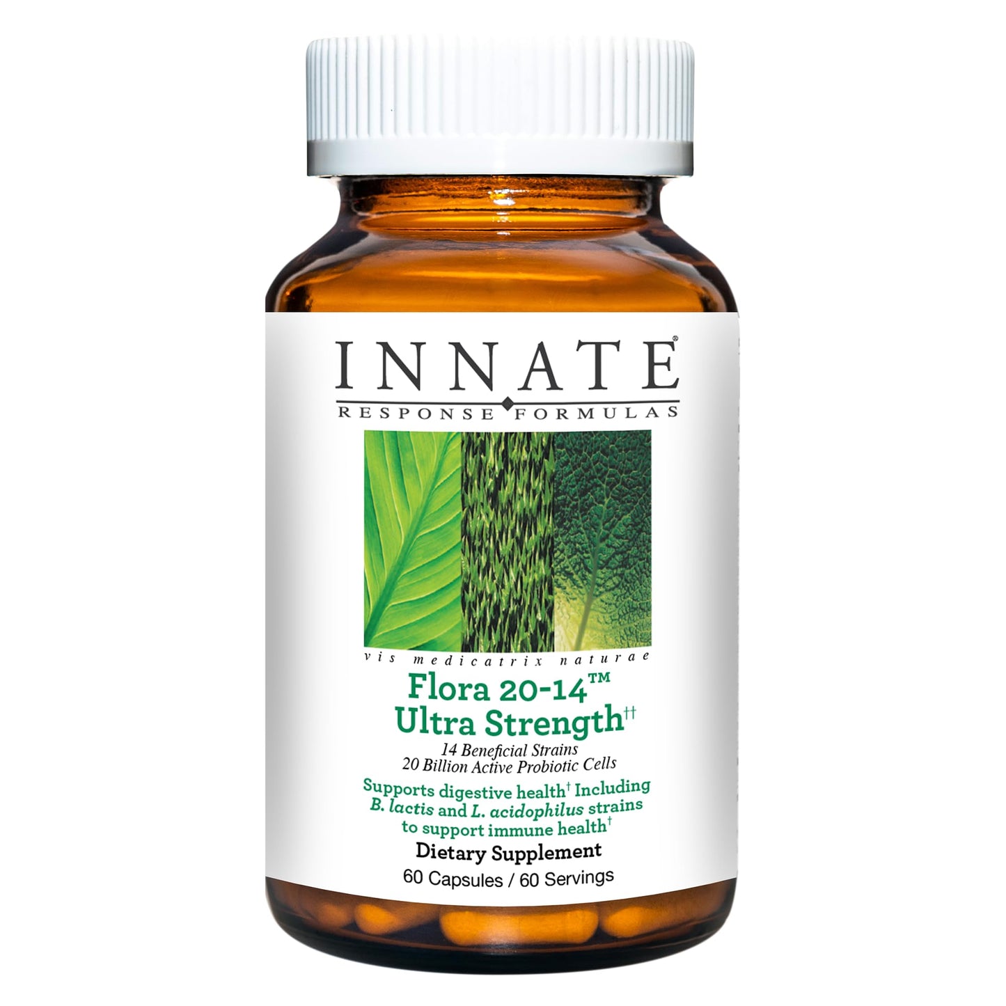 Innate Response Flora 20-14 Ultra Strength Probiotic – 20B CFU, 14 Strains