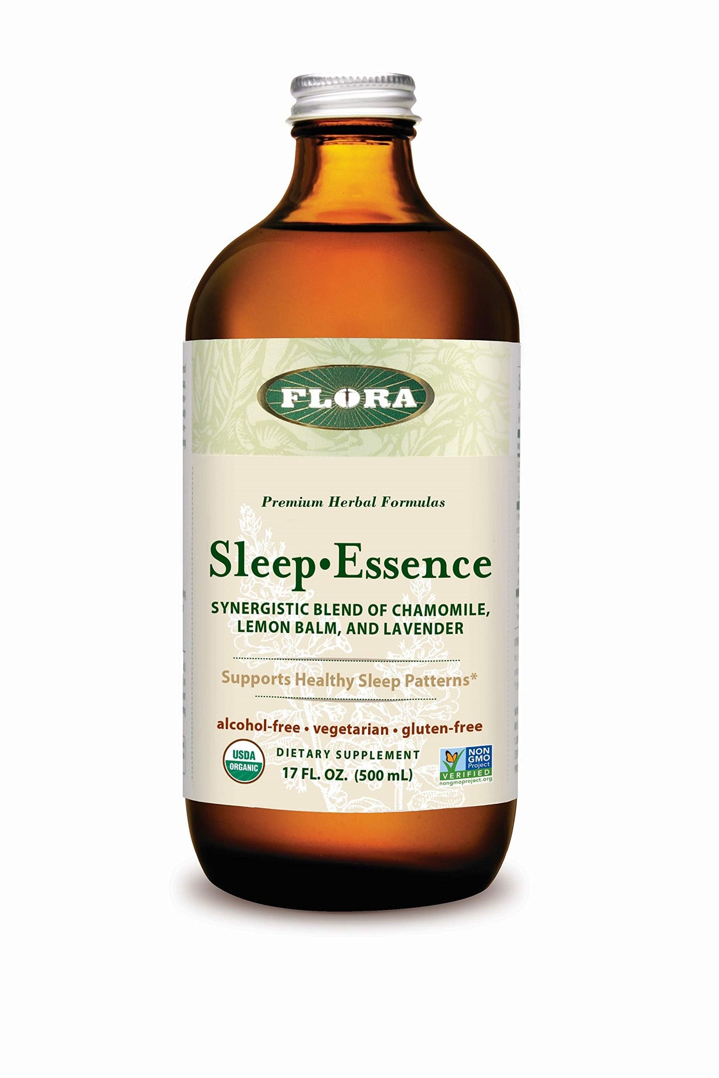 Flora Sleep-Essence: Sleep Support Supplement | Organic, Non-GMO, Vegan