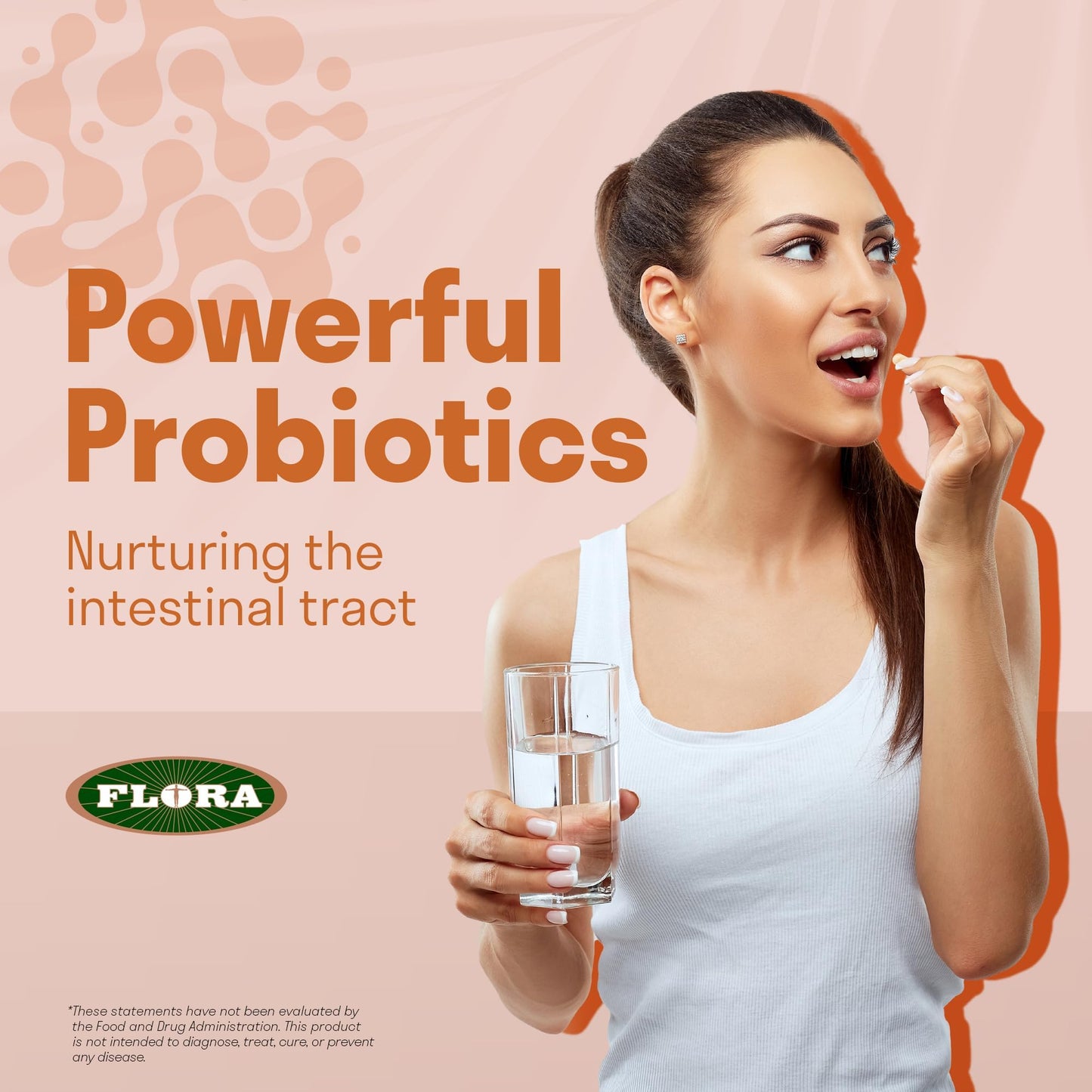 Flora Super Bifido Plus 102 Billion CFU | Raw Probiotics for Digestive Balance - 30 Veg Capsules