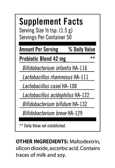 Flora Toddler Probiotic Powder for Ages 1–3 | Digestive Health
