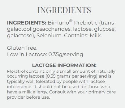 Floratrol Prebiotic Fiber Powder - Supports Gut Health