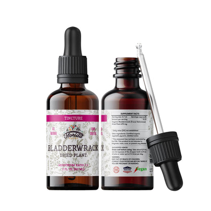 FLORIDA HERBS Bladderwrack Tincture - Organic, Non-GMO, 2 oz
