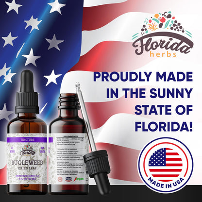 Florida Herbs Bugleweed Tincture - Organic Bugleweed Extract, Non-GMO, 2 oz Pack of 2