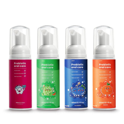 Fluoride Free Foam Kids Toothpaste - ELOTAME Mint Mix for Toddlers