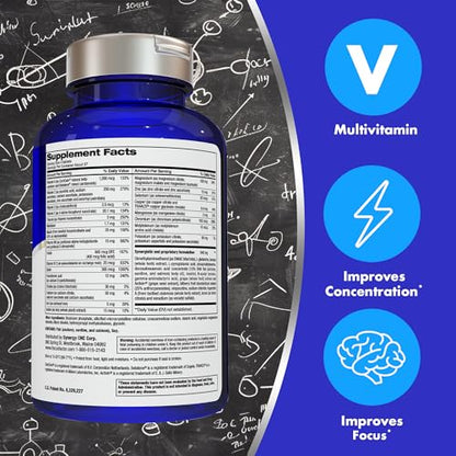 Focus Factor Brain Supplement – Complete Multivitamin for Memory & Focus (Pack of 3, 150 Count)