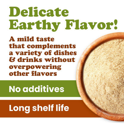Food to Live Organic Lion's Mane Mushroom Powder 16 lb - Non-GMO & Vegan Brain Health