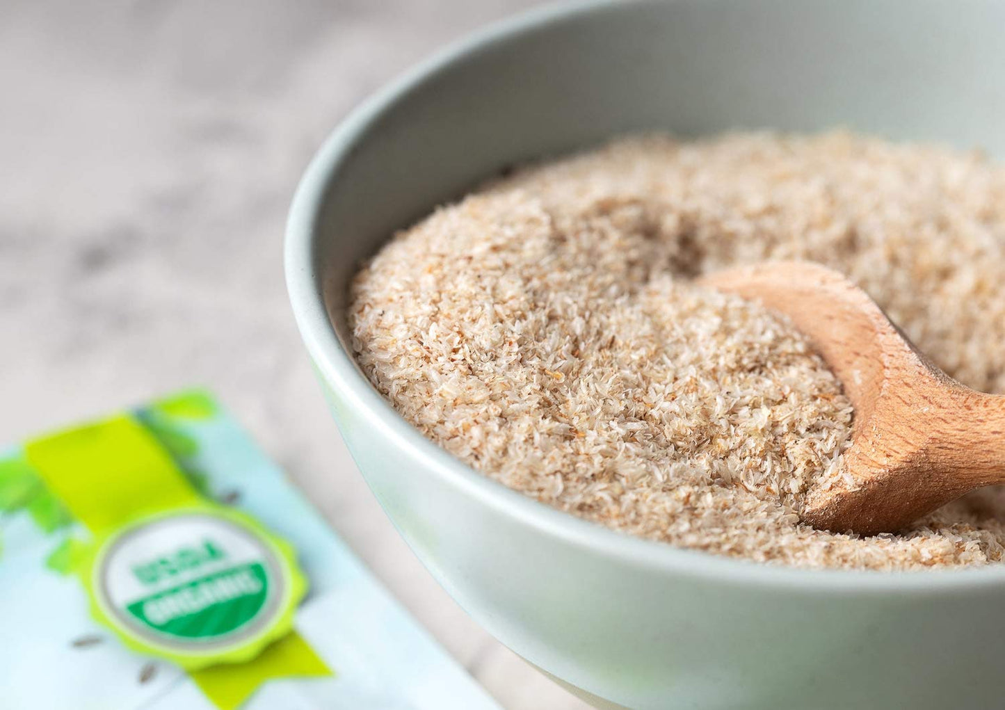 Organic Whole Psyllium Husks - 1 lb | Non-GMO, Vegan, Kosher | Food to Live