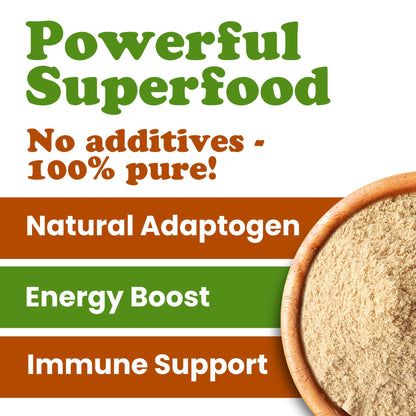 Food to Live Organic Tri-Color Maca Powder Blend – 1 lb, Non-GMO, Kosher, Vegan