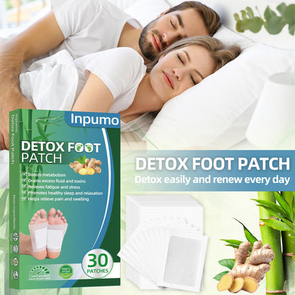 Foot Pads 30 PCS – Deep Cleansing Foot Patches with Herbal Ingredients
