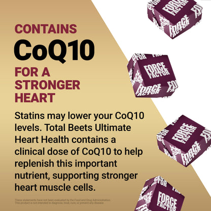 FORCE FACTOR Total Beets Ultimate Heart Health Chews – Blood Pressure Support & Circulation