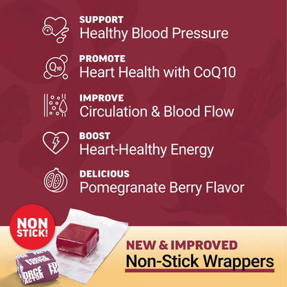 FORCE FACTOR Total Beets Ultimate Heart Health Chews – Blood Pressure Support & Circulation