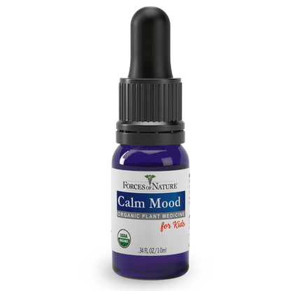 Forces of Nature Calm Mood for Kids - Organic Homeopathic Medicine, 0.34 fl oz