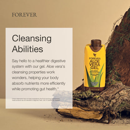 Forever Living Aloe Vera Gel – 99.7% Pure Inner Leaf, Preservative-Free, 11.15 fl oz (Pack of 6)