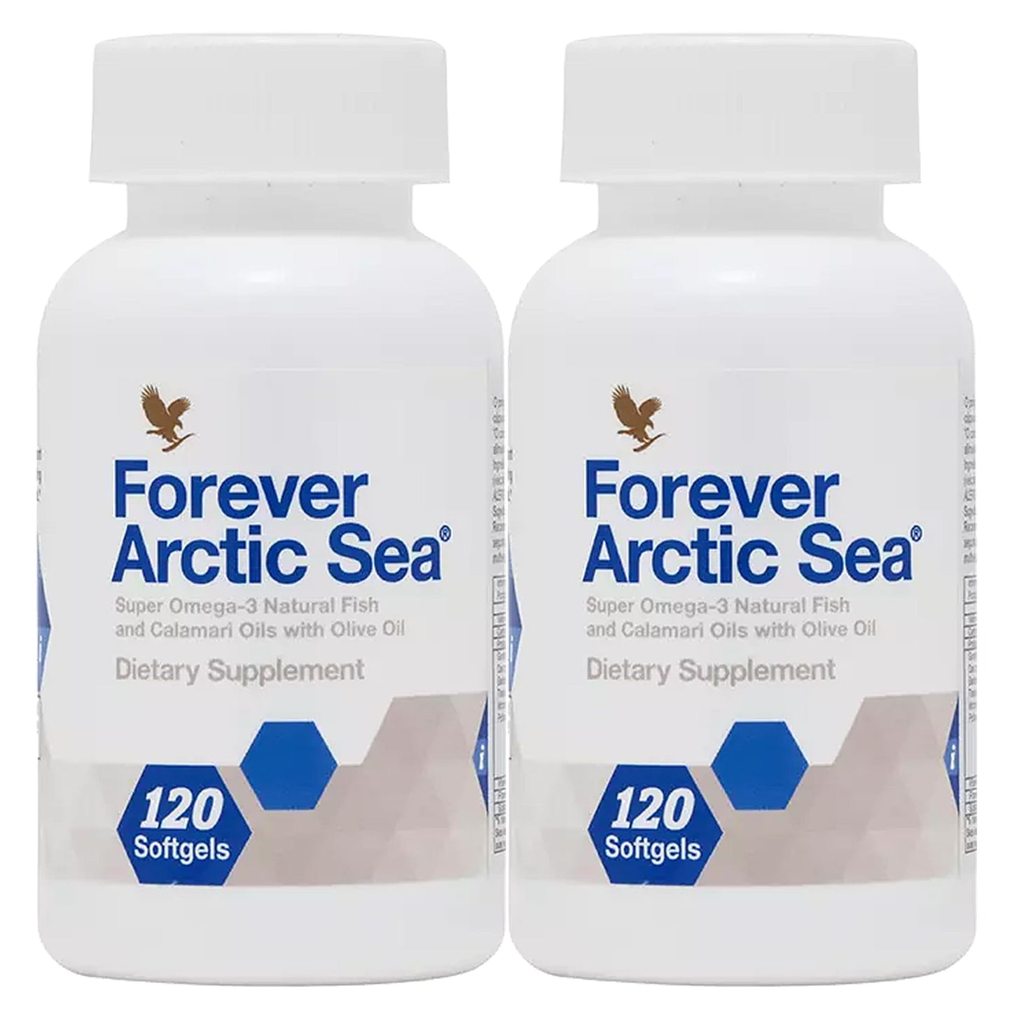 Forever Arctic Sea Omega-3 – EPA & DHA, Gluten-Free, 240 Softgels (Pack of 2)
