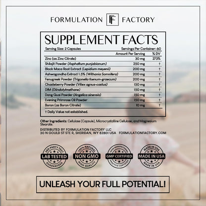 Formulation Factory She's Obsessed: 10-in-1 Hormone Balance Maximizer – 240 Count (Pack of 2)