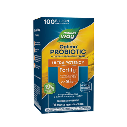 Fortify Optima Probiotic 100 Billion – 15 Strains | Nature's Way