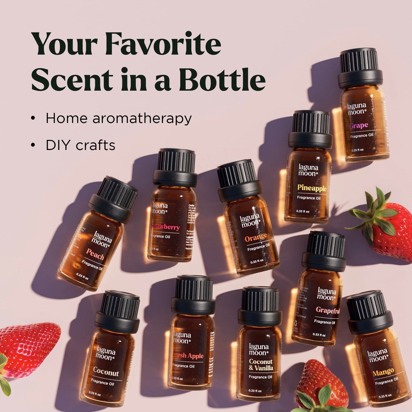 Fragrance Oil Set – Premium 10 Pcs (10ml) for DIY Candles, Soaps & Lip Gloss