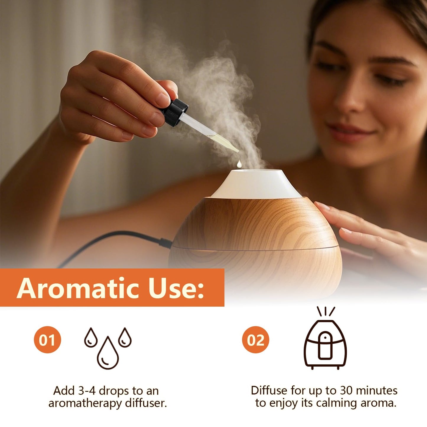 Frankincense Essential Oil - 100% Pure & Natural, Premium Grade for Skin, Hair & Diffusers (60 ml / 2.02 fl oz)