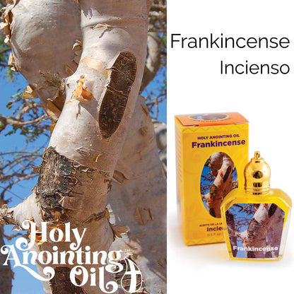 Frankincense Holy Land Anointing Oil from Jerusalem – 1/2 oz Roller Bottle
