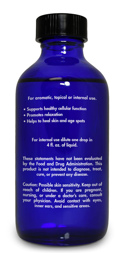 Frankincense Essential Oil – Food Grade & Edible for Face | Zongle Therapeutics 4 oz